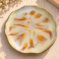 Blush Bloom & Gold Resin Tray and Coaster Set - 3 Piece Set