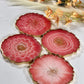 AMAZING APRICOT GOLD COASTER | DOUBLE-SIDED | HOME DECOR | HOME GIFT