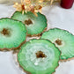 GORGEOUS LIGHT GREEN COASTER SET | HOME DECOR | HOME GIFT