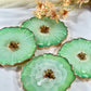 GORGEOUS LIGHT GREEN COASTER SET | HOME DECOR | HOME GIFT