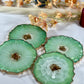 GORGEOUS LIGHT GREEN COASTER SET | HOME DECOR | HOME GIFT