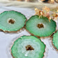 GORGEOUS LIGHT GREEN COASTER SET | HOME DECOR | HOME GIFT