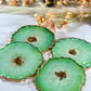 GORGEOUS LIGHT GREEN COASTER SET | HOME DECOR | HOME GIFT